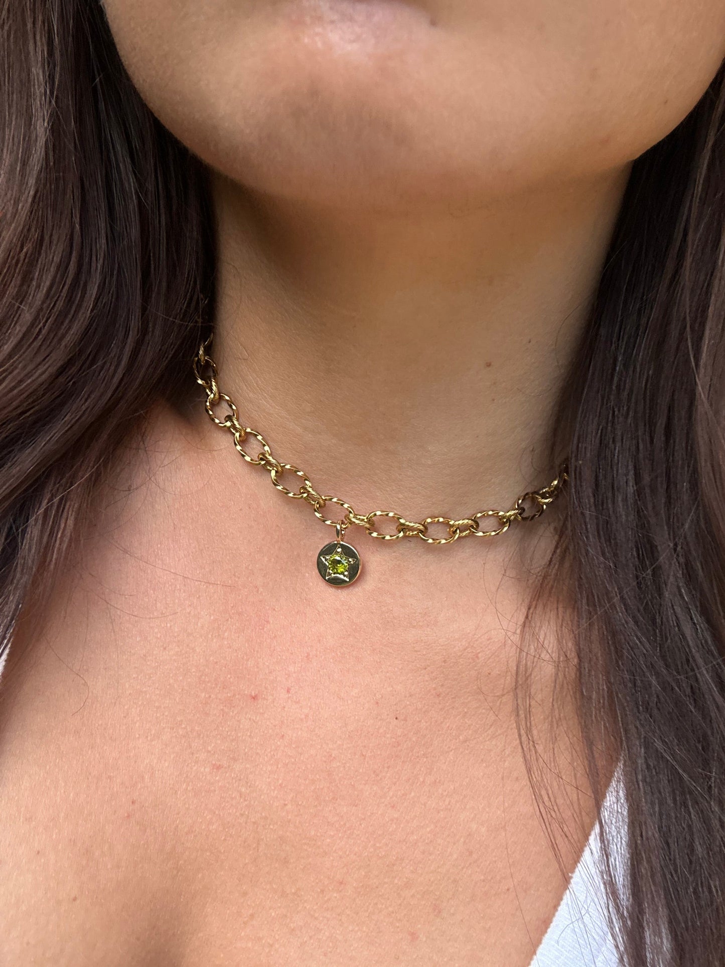 Collier Stella Verde Lisa l'amoroso