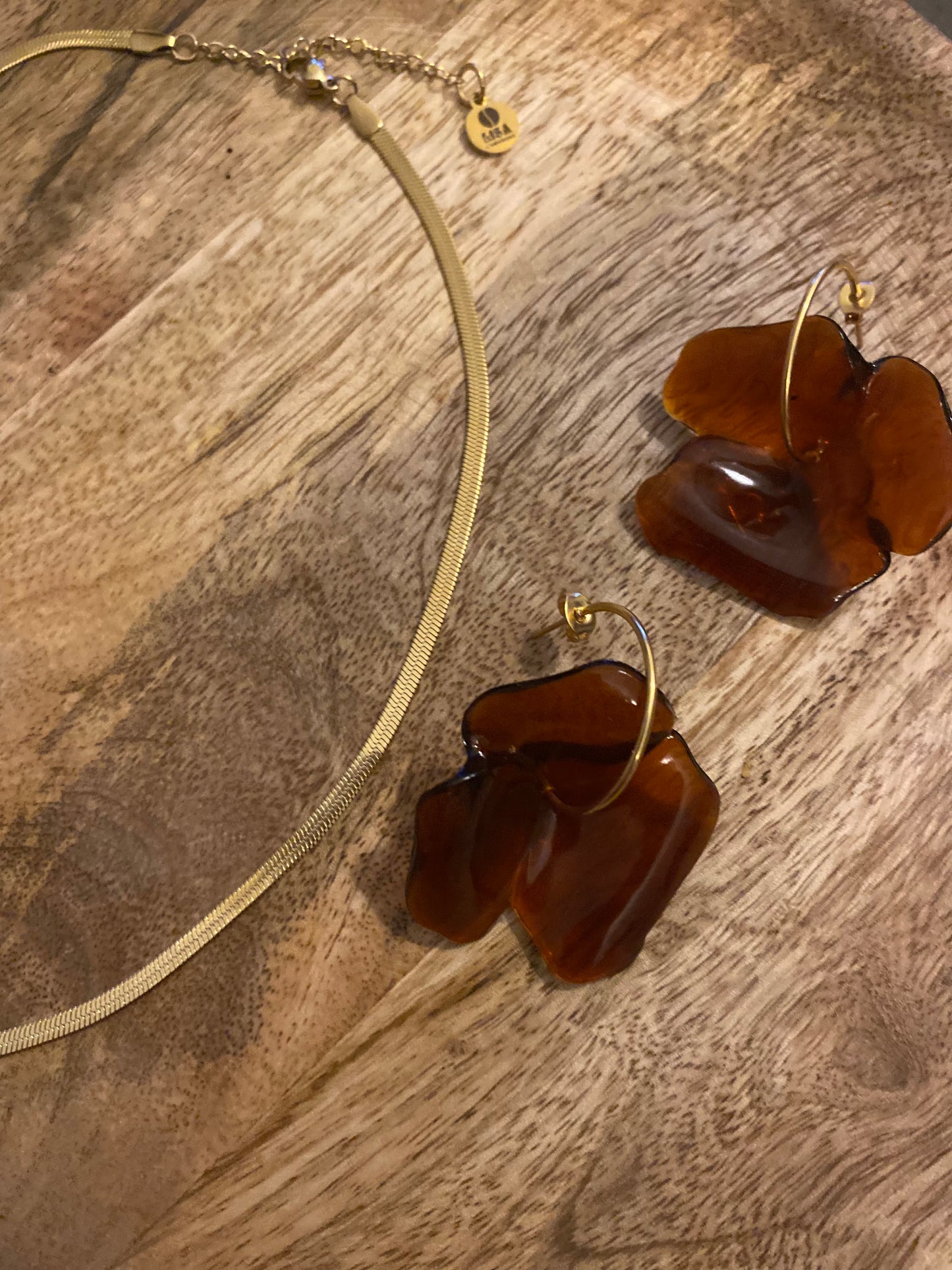 Boucles d’oreilles Fleur Lisa l'amoroso
