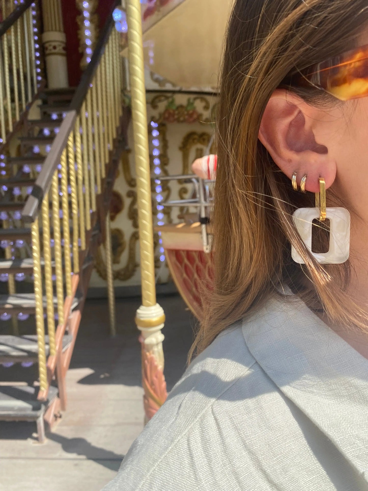 Boucles d’oreilles Sant Josep Rétro Lisa l'amoroso