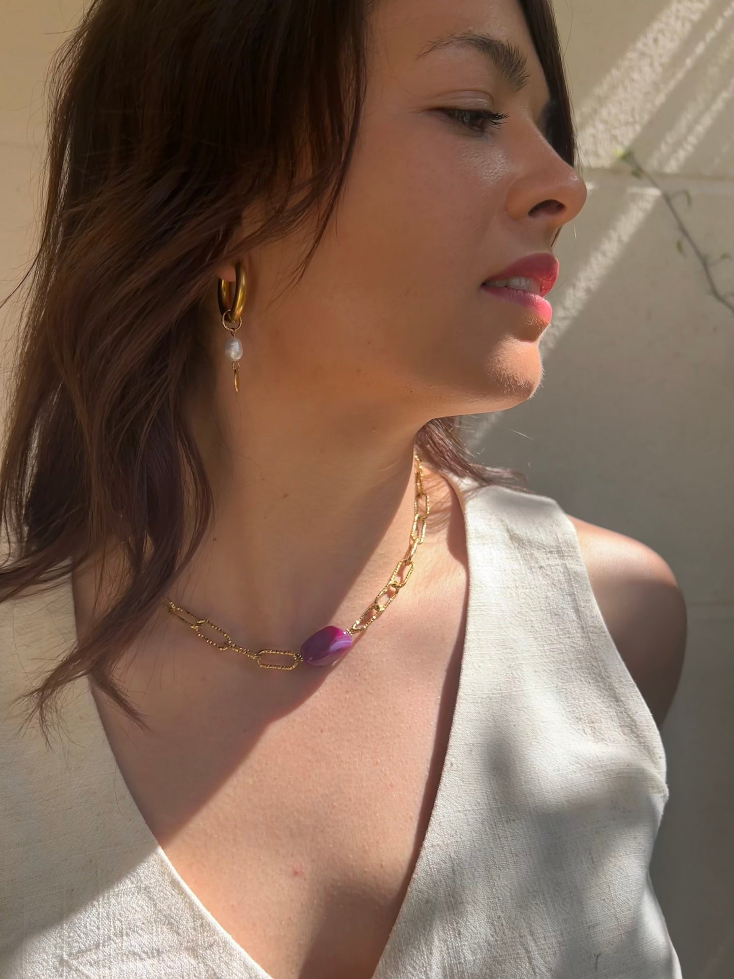 Collier Milano Raisin Lisa l'amoroso