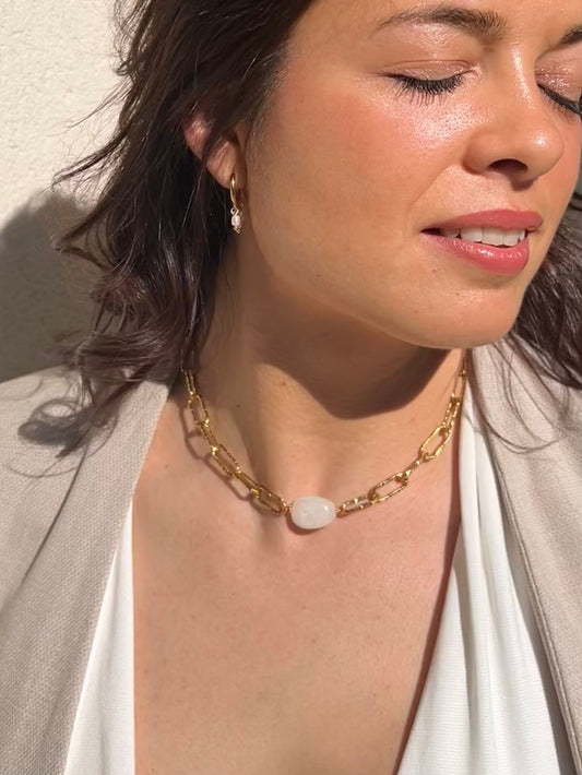 Collier Milano Cream Lisa l'amoroso