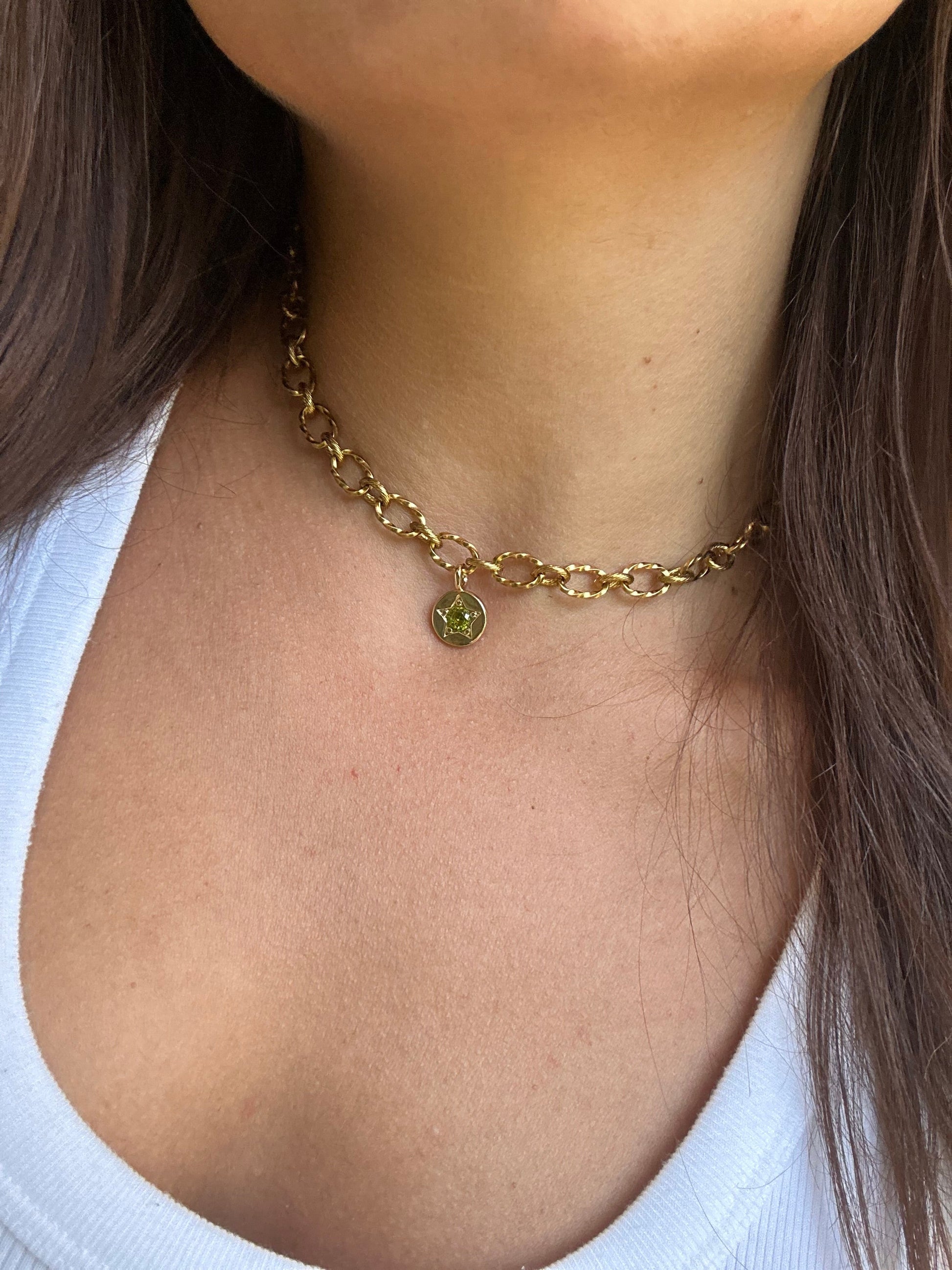 Collier Stella Verde Lisa l'amoroso
