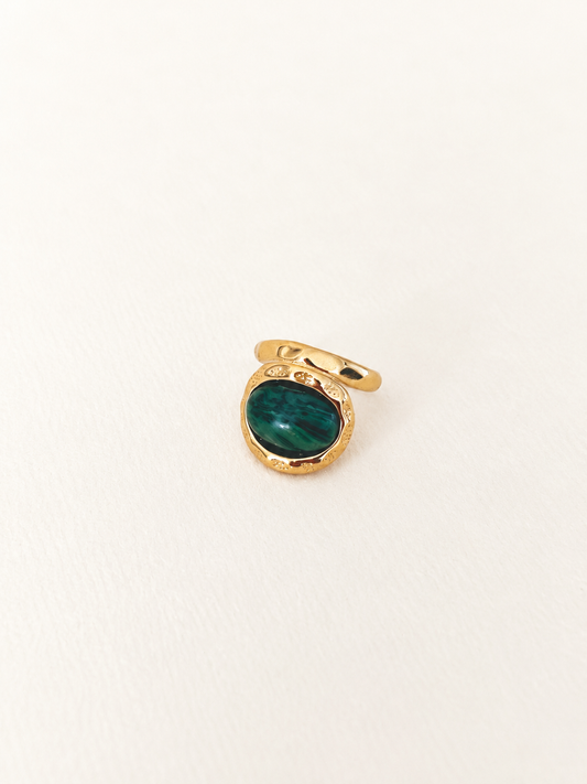 Bague Maratea verte Lisa l'amoroso