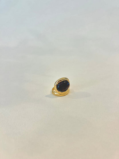 Bague Maratea chocolat Lisa l'amoroso