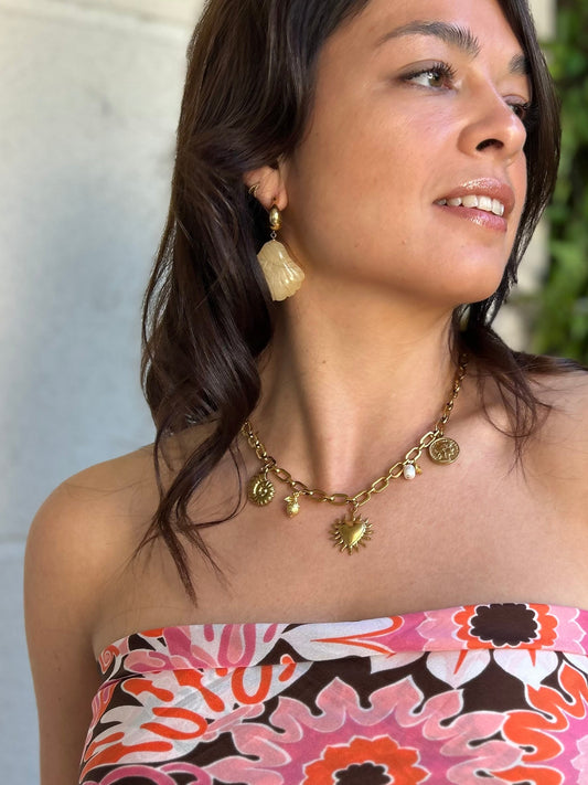 Collier Cartolina Lisa l'amoroso