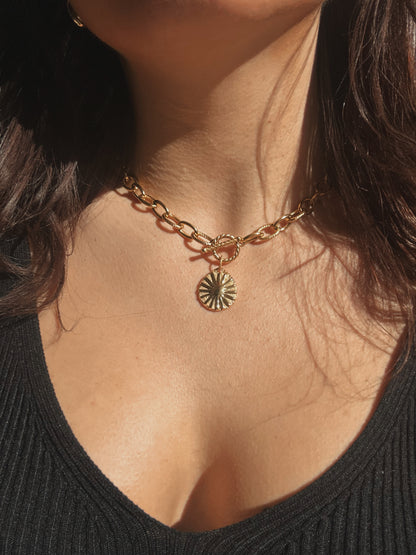 Collier soleil Auro