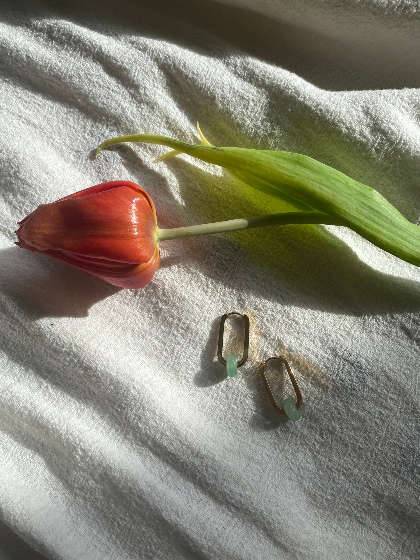 Boucles d’oreilles Aventurine