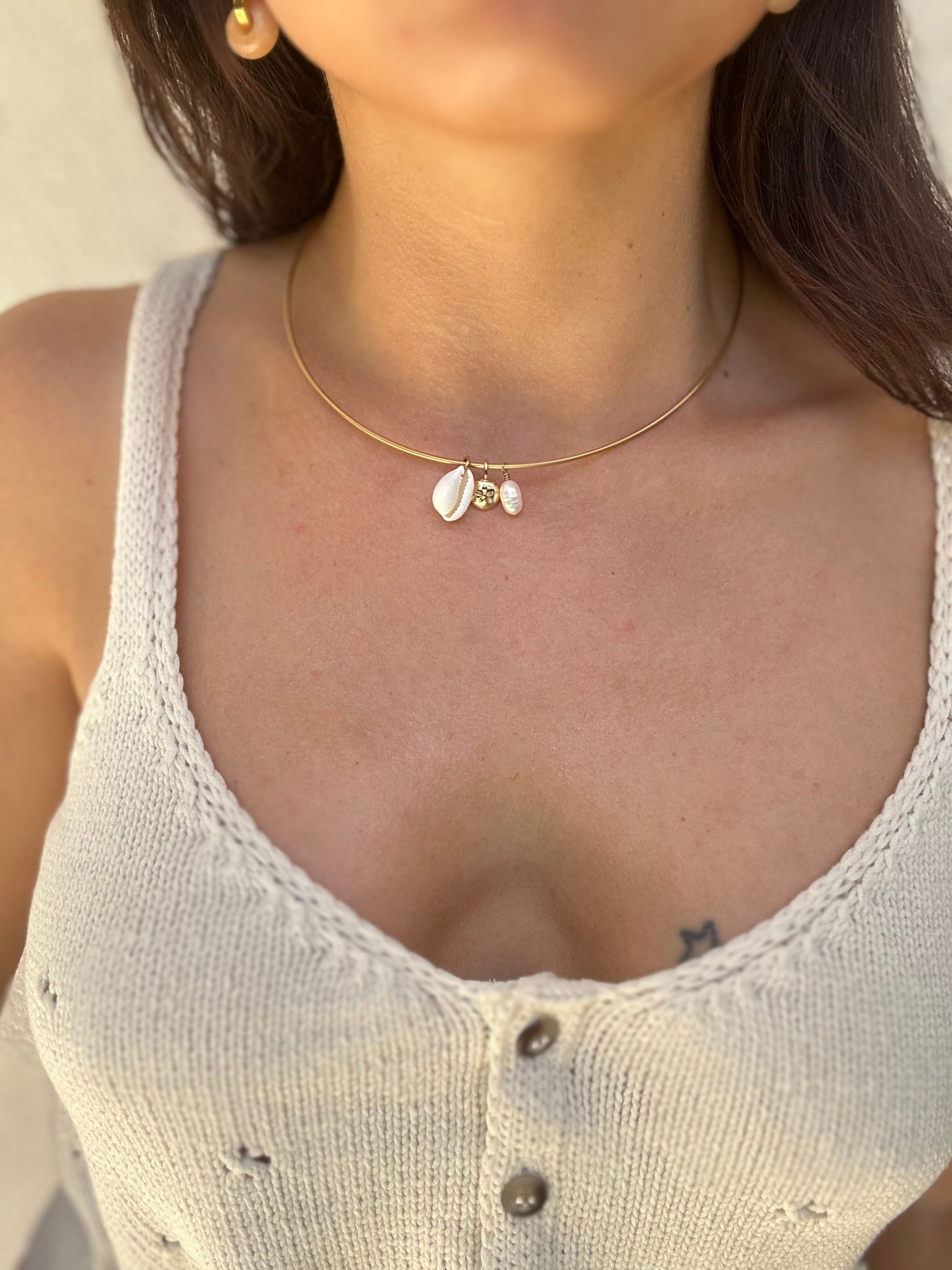 Collier jonc Calypso Lisa l'amoroso