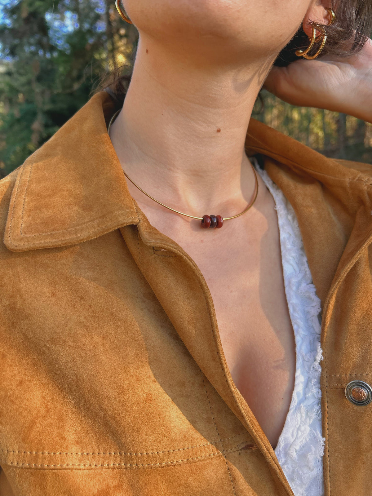 Collier jonc Greta Lisa l'amoroso