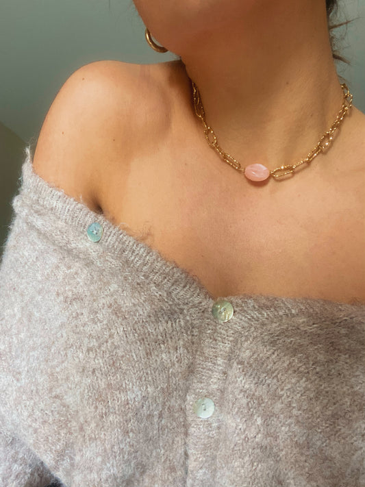 Collier Milano Rosé