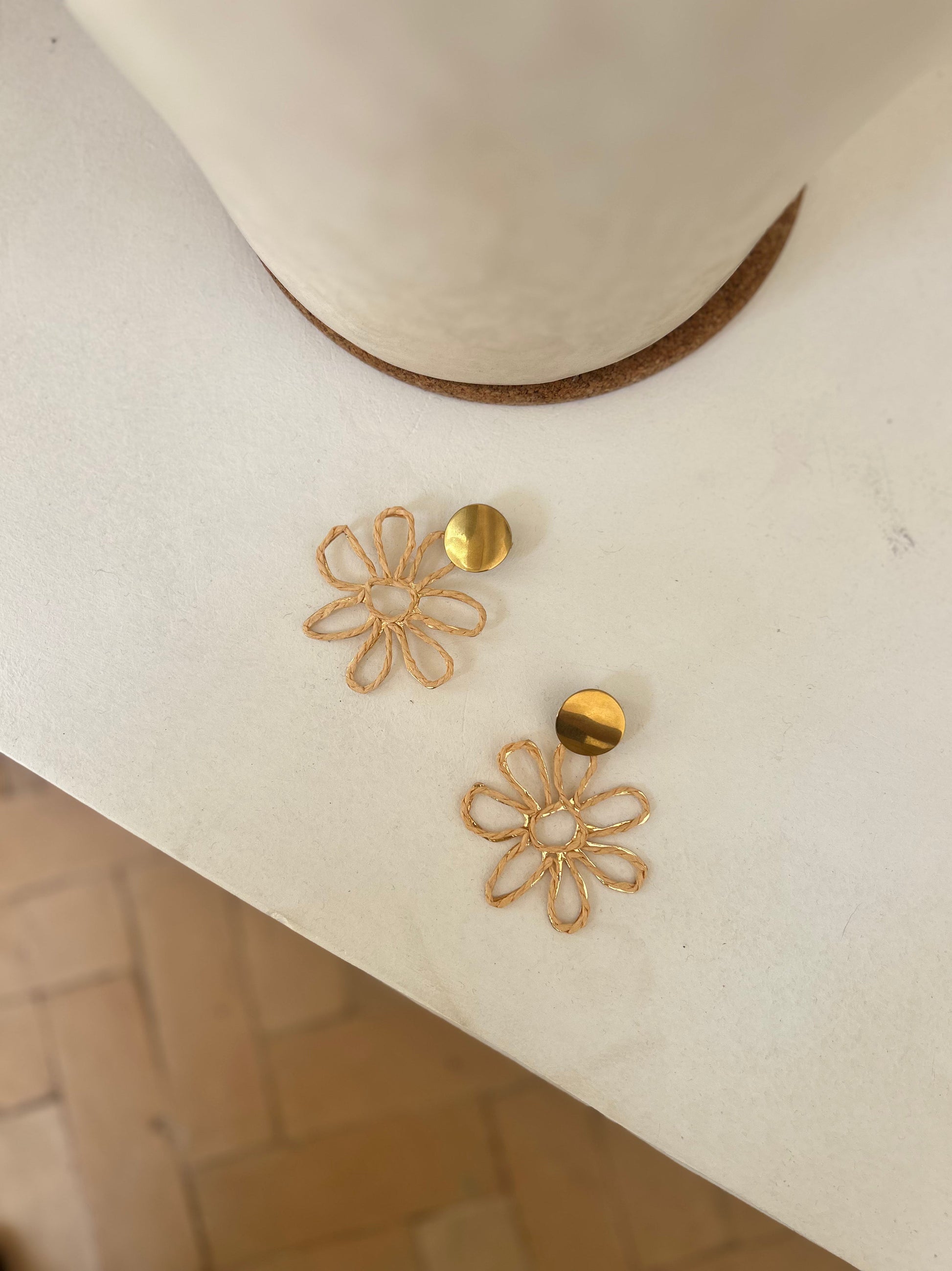 Boucles d’oreilles Mimosa Lisa l'amoroso
